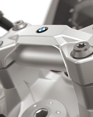 Handlebars including handlebar risers for the F 900 GS from BMW Motorrad