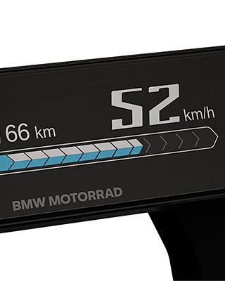 The three riding experience modes SURF, FLOW and FLASH of the eParkourer CE 02 from BMW Motorrad
