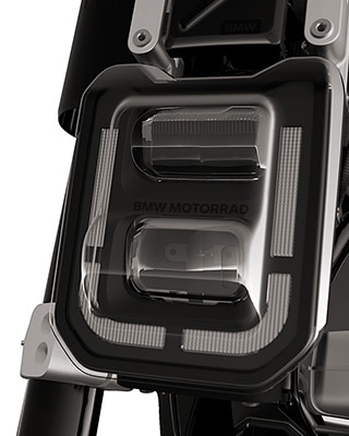 The LED light of the eParkourer CE 02 from BMW Motorrad