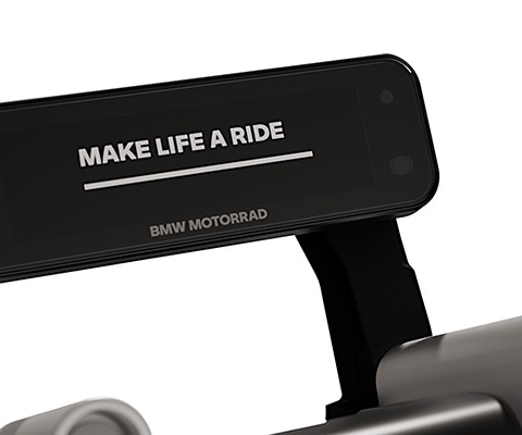 The TFT display of the eParkourer CE 02 from BMW Motorrad
